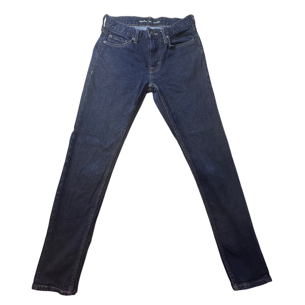 Old Navy Jeans Mens 29x32 Dark Rinse Slim Taper Built-In Flex Relaxed Slim Denim